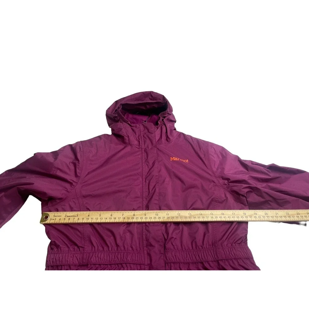 Marmot Girls Precip Eco Comp Ski Jacket Purple‎ Berry With Removable Fleece XL
